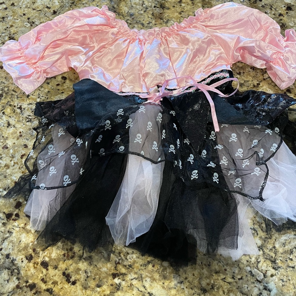 Princess Paradise Pretty Pink Pirate Costume Size XS (4)
